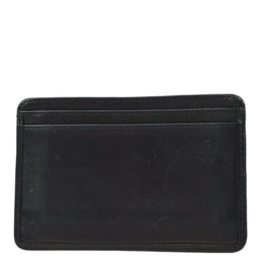 Chanel Black Lambskin Card Case Small New