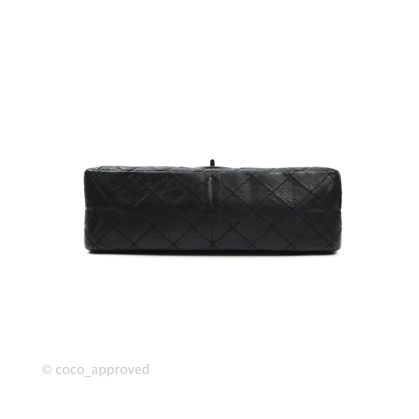 Chanel Reissue Quilted Aged Calfskin Black Ruthenium Hardware 226