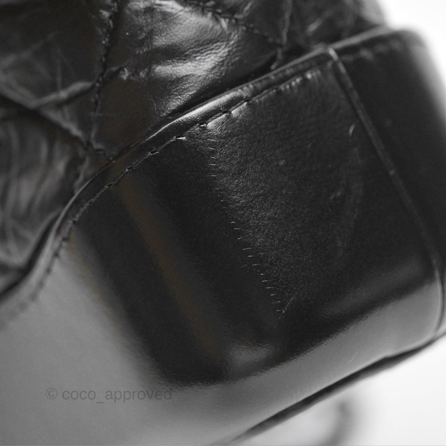 Chanel Small Gabrielle Hobo Quilted So Black Aged Calfskin