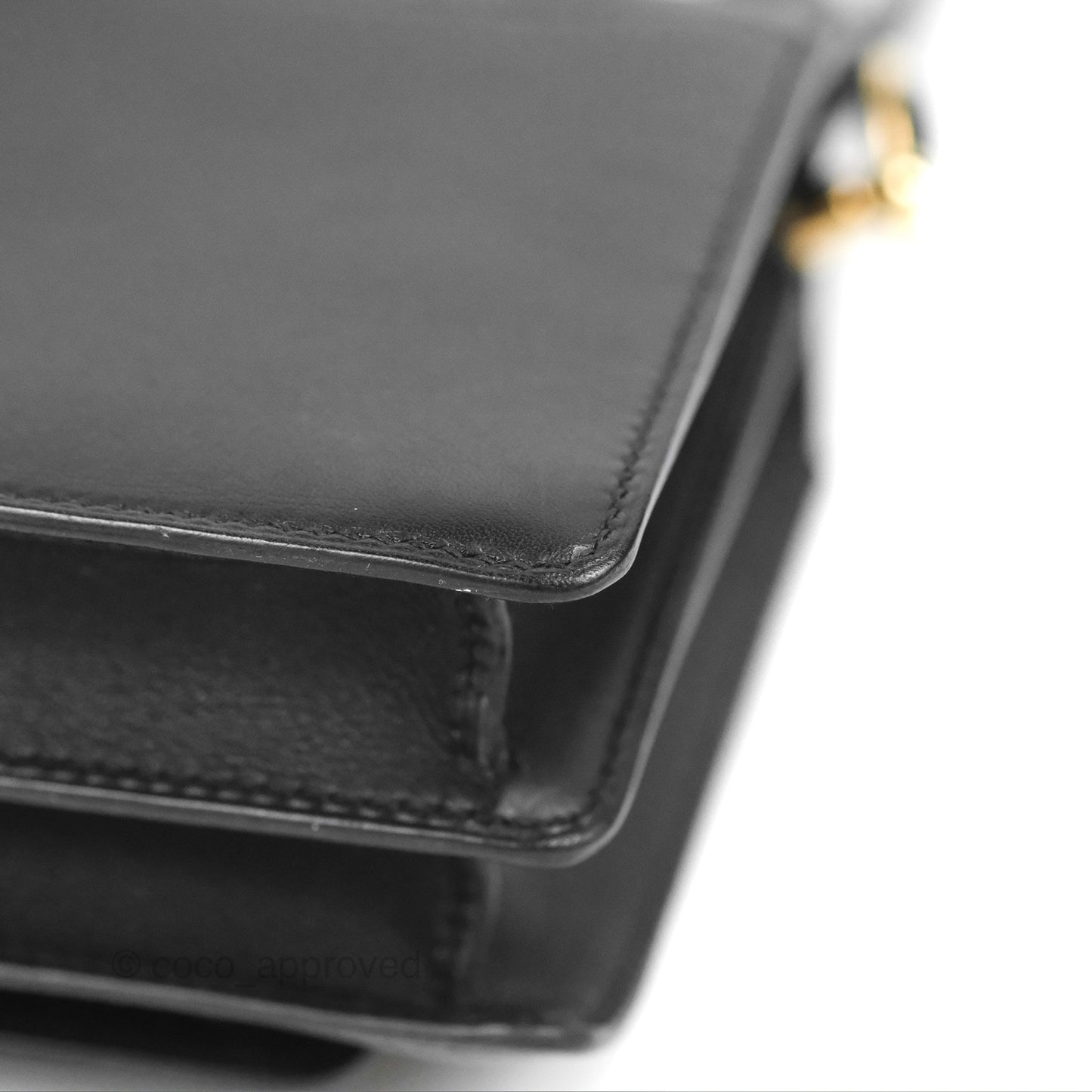 Hermès Roulis Mini 18 Black Swift Gold Hardware