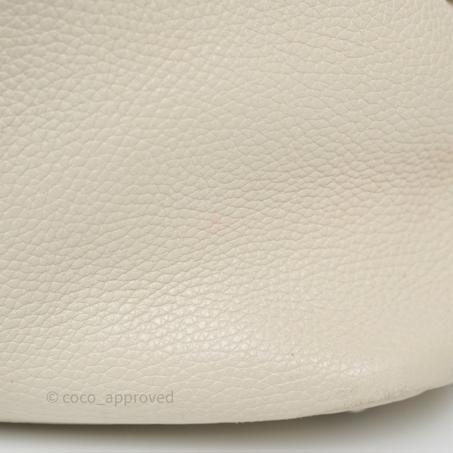 Hermès Picotin 22 Beton Clemence Palladium Hardware