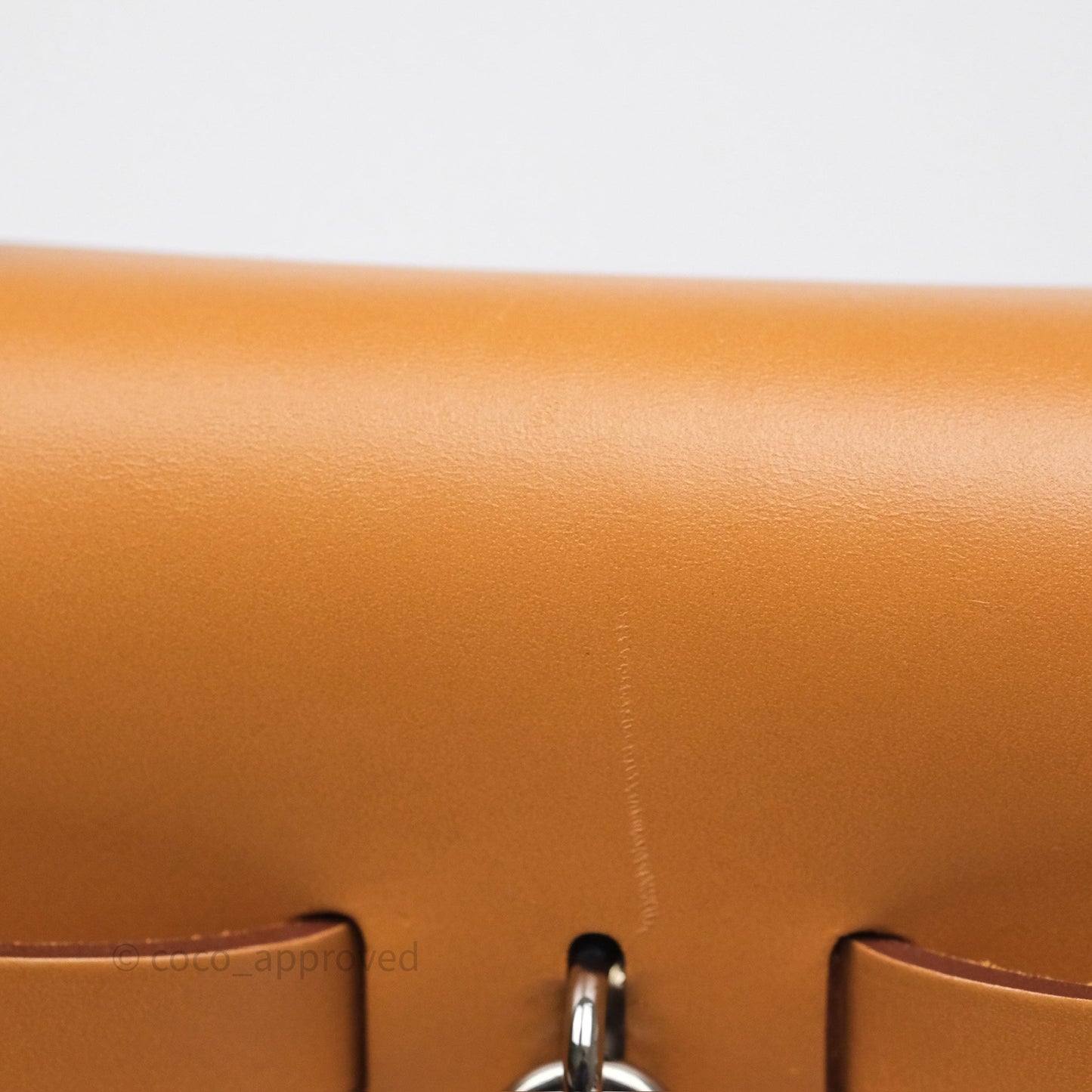Hermès Herbag Zip 31 Capucine 9T / Fauve 34 Canvas Palladium Hardware