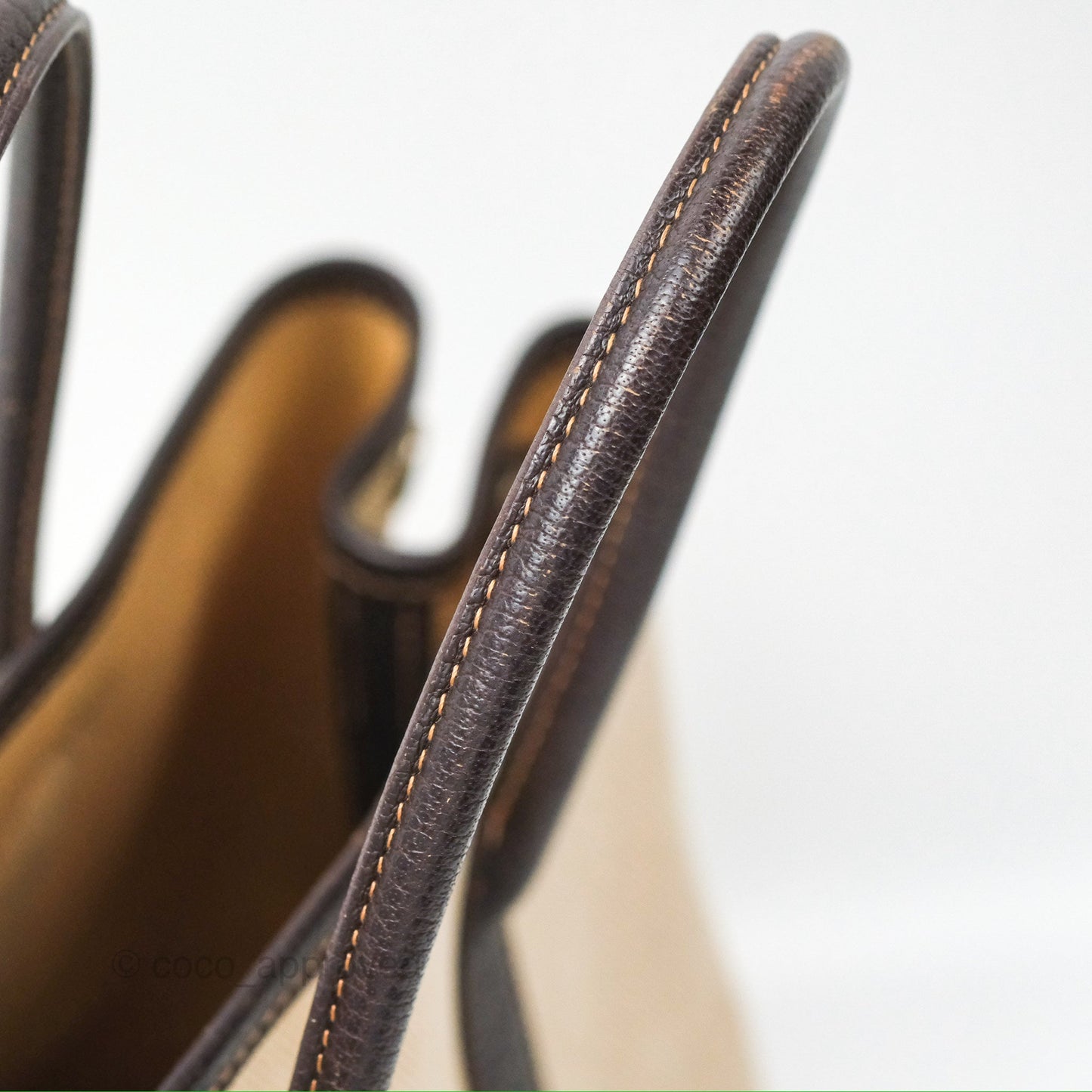 Hermès Garden Party 30 Canvas Brown/ Natural