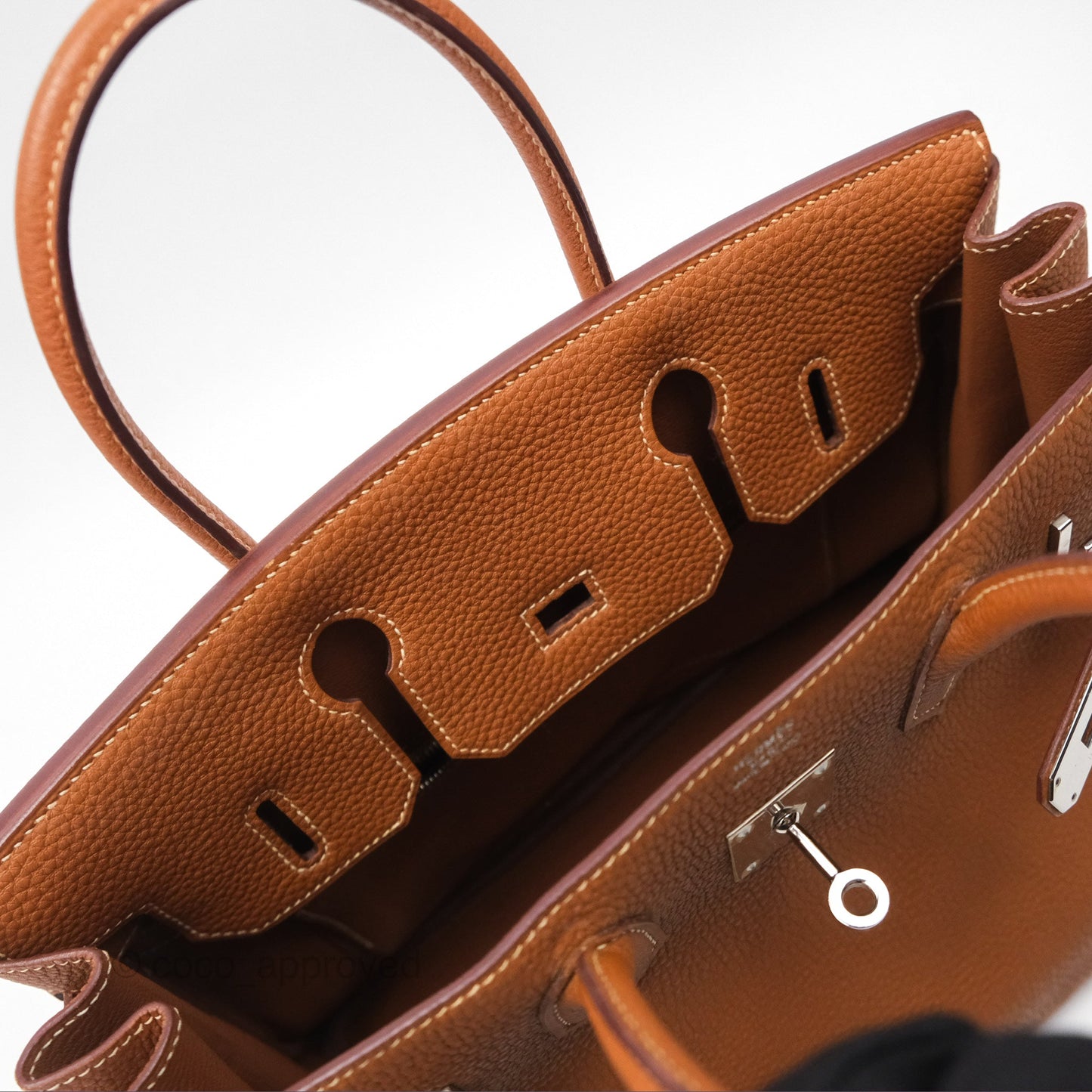 Hermès Birkin 30 Retourne Gold 37 Clemence Palladium Hardware