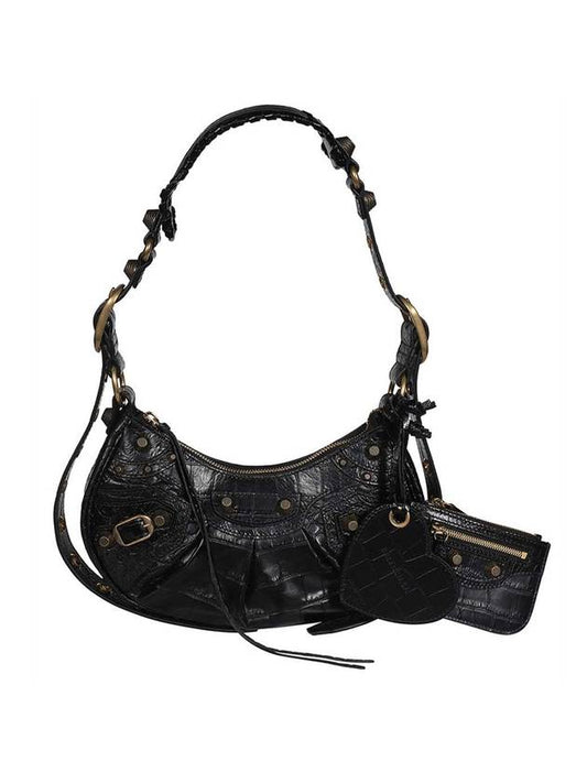 Luxury Balenciaga Le Cagole XS Shoulder Bag Black