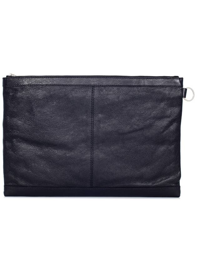 Luxury Balenciaga Clip Large Clutch Bag Black