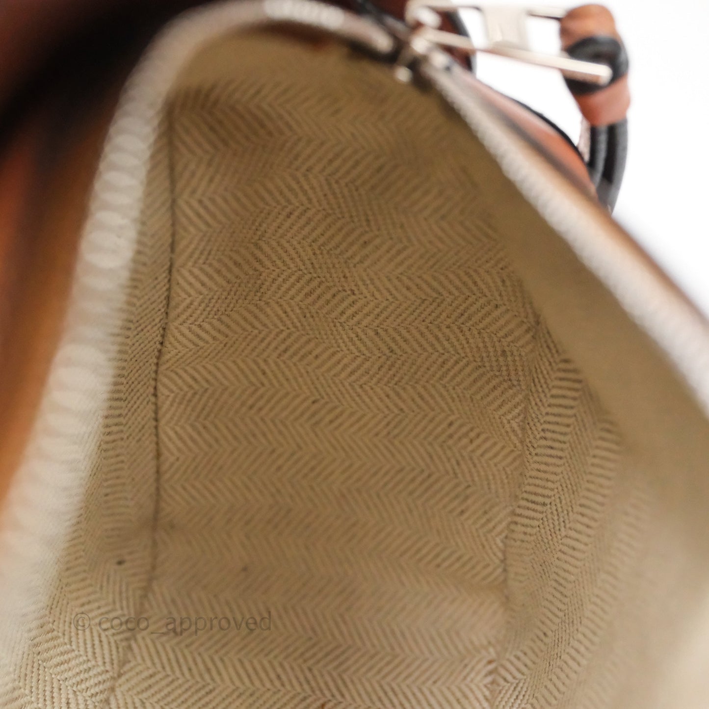 Loewe Mini Puzzle Bag Tan Calfskin Gold Hardware