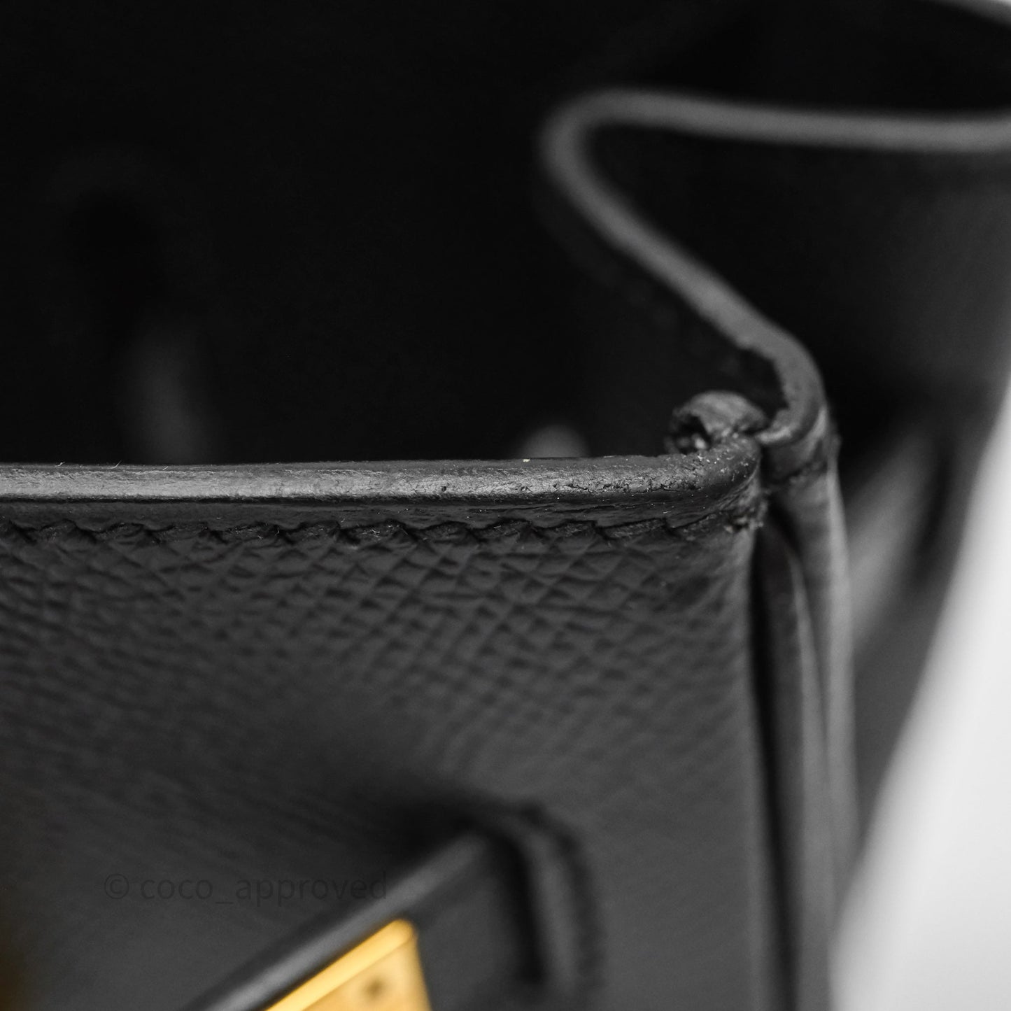 Hermès Birkin 30 Black Noir 89 Epsom Gold Hardware