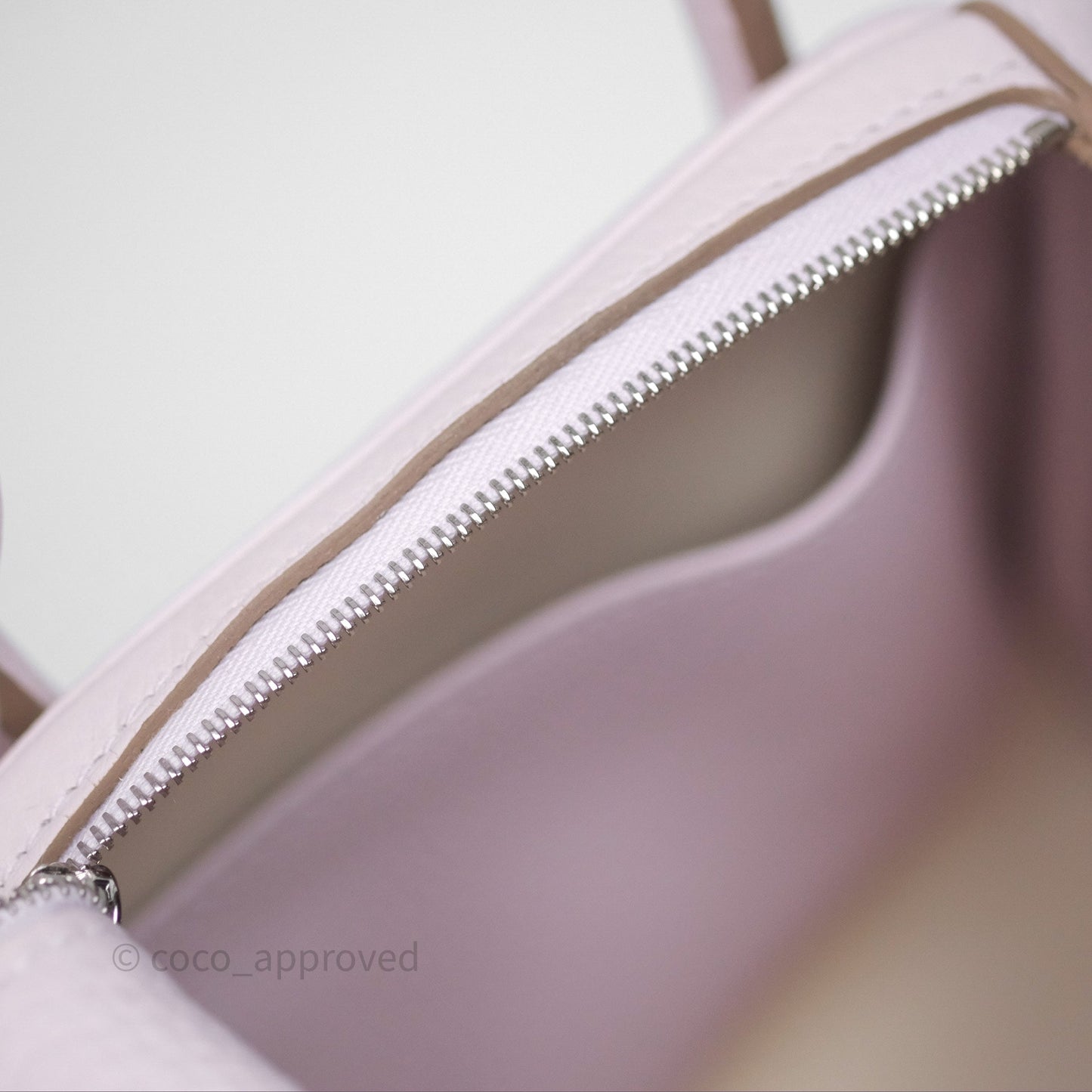 Hermès Lindy 26 Mauve Pale 09 Clemence Palladium Hardware