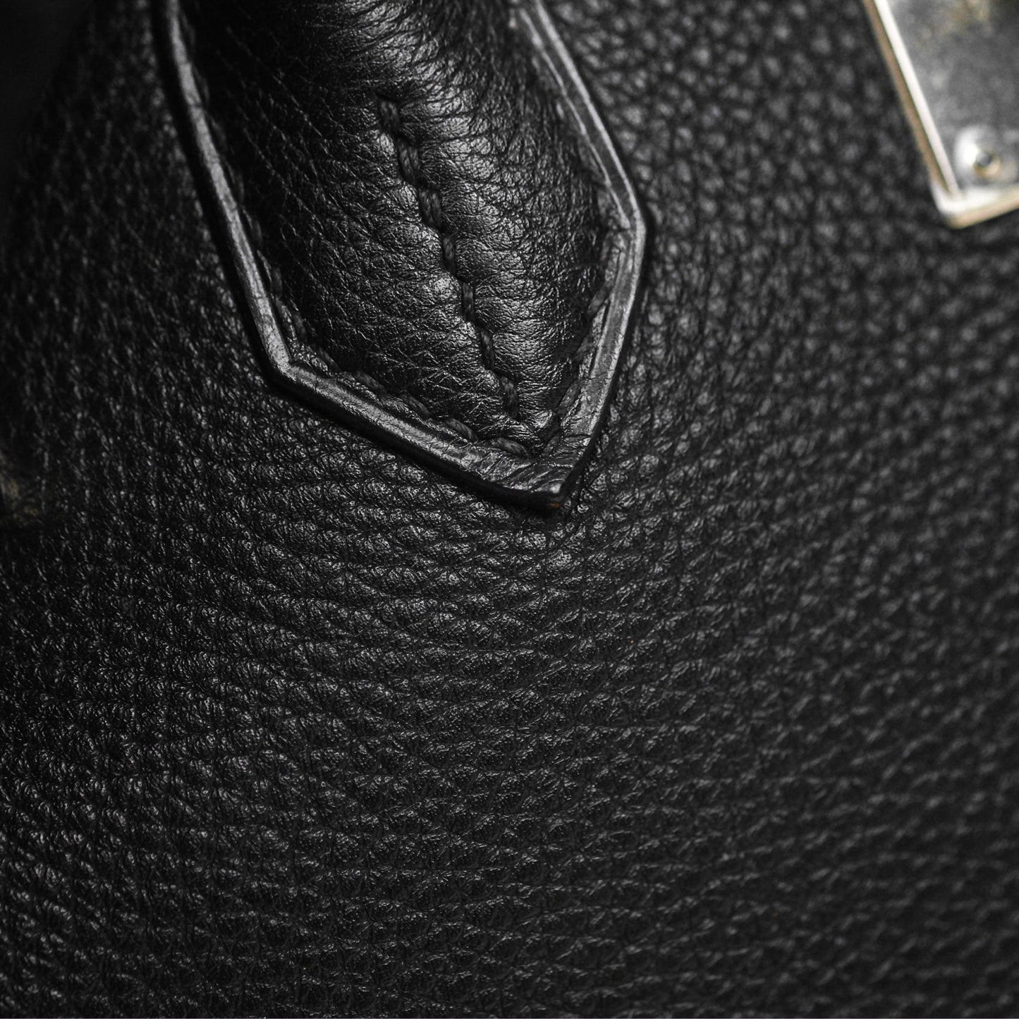 Hermès Birkin 30 Retourne Black Noir 89 Togo Palladium Hardware