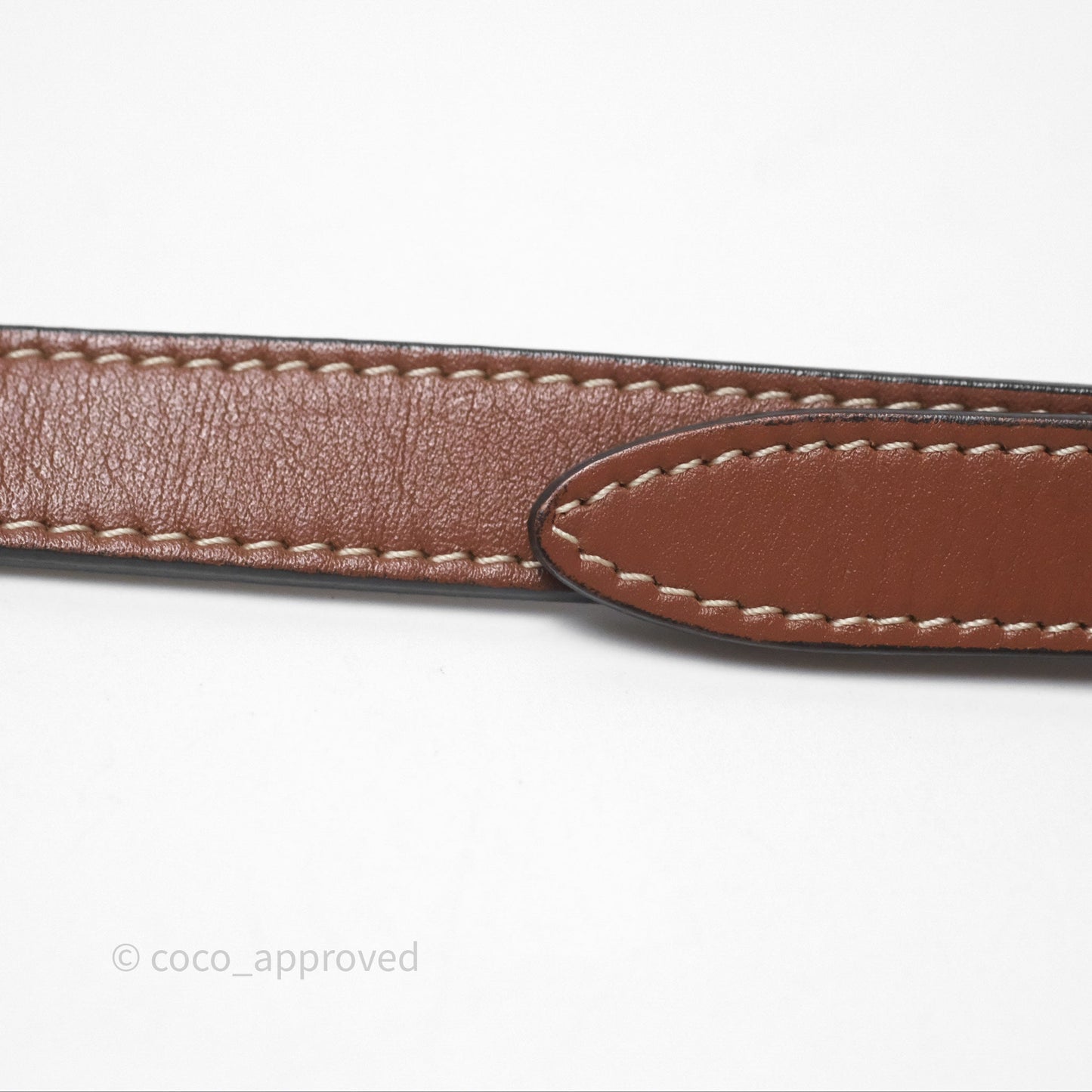 Celine Folco Cuir Triomphe in Smooth Calfskin Tan