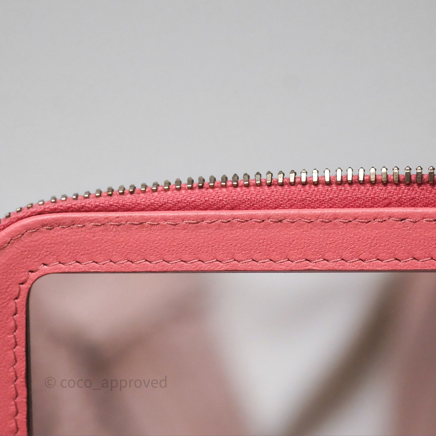 Chanel Vanity Rectangular Top Handle Pink Lambskin Gold Hardware