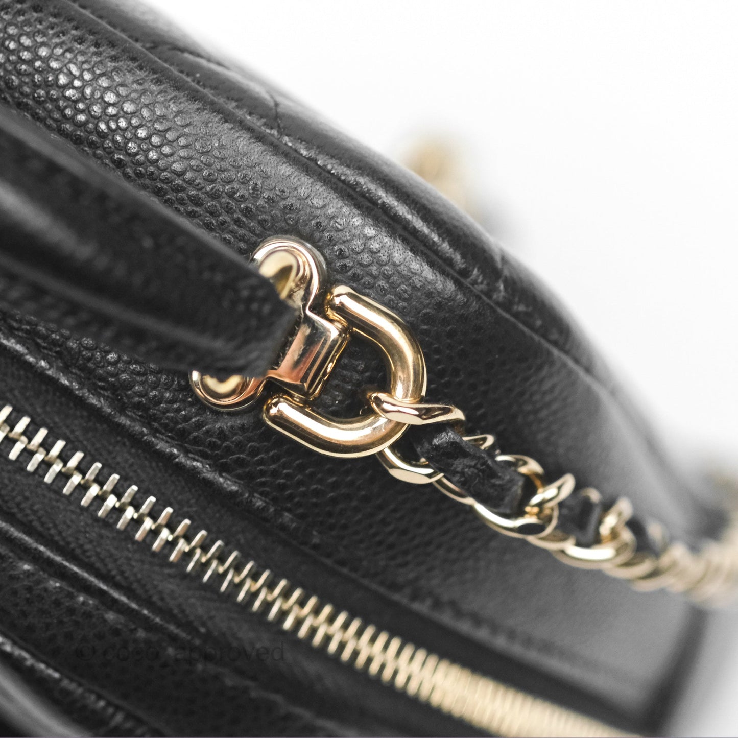 Chanel Classic Mini Backpack Black Caviar Gold Hardware