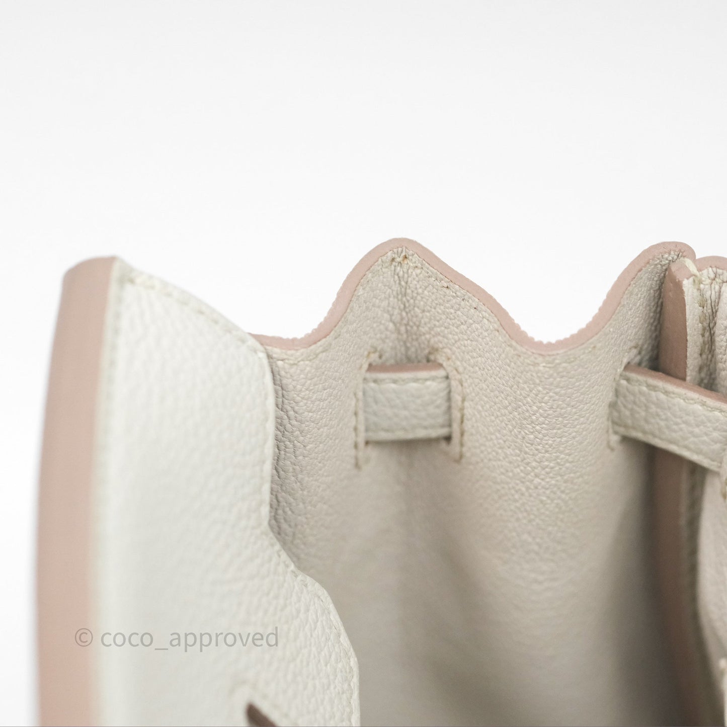 Hermès Birkin 25 Retourne Beton Togo Gold Hardware