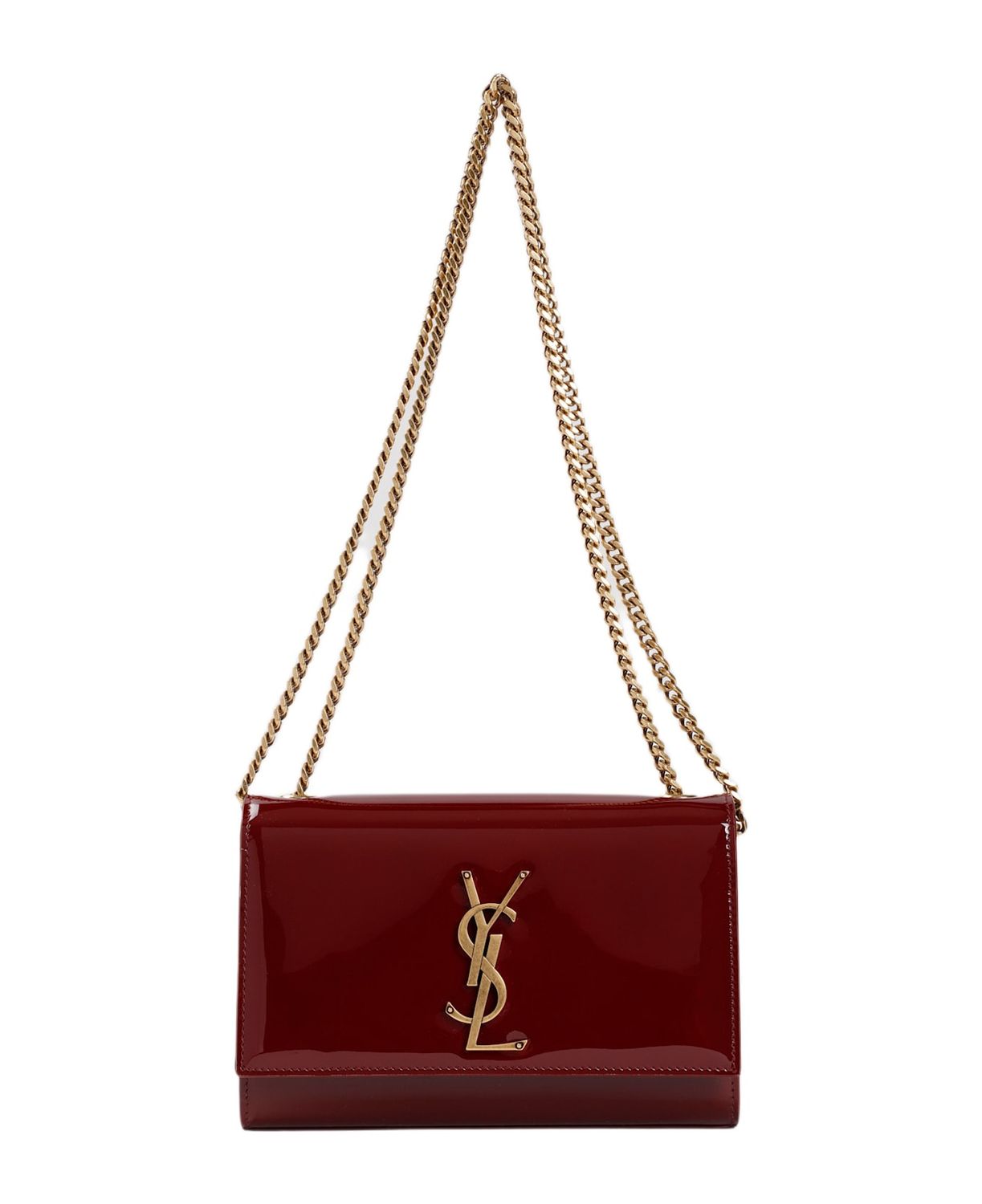 Luxury Saint Laurent Women's Small Kate Bag in Redgrenat | 469390B870W