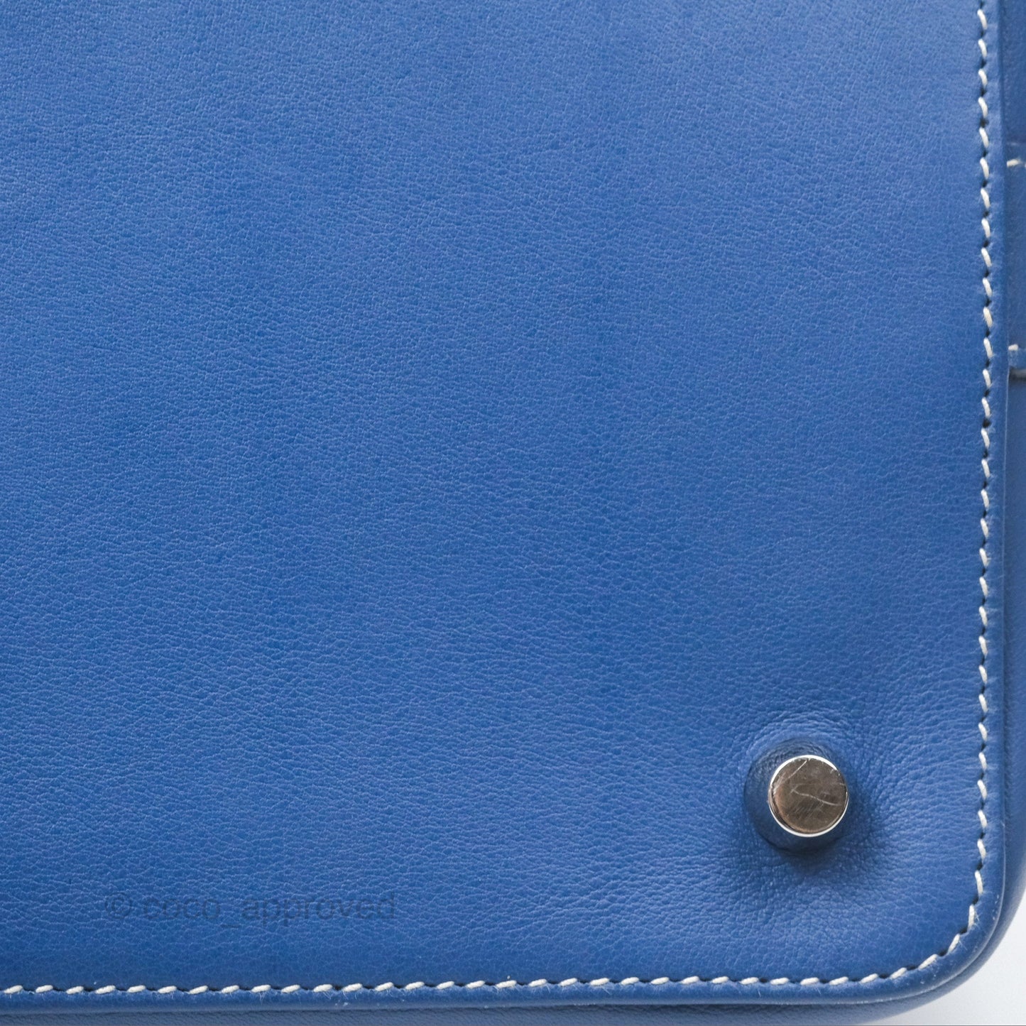 Hermès ToolBox 20 Bleu Agate R2 Swift Palladium Hardware