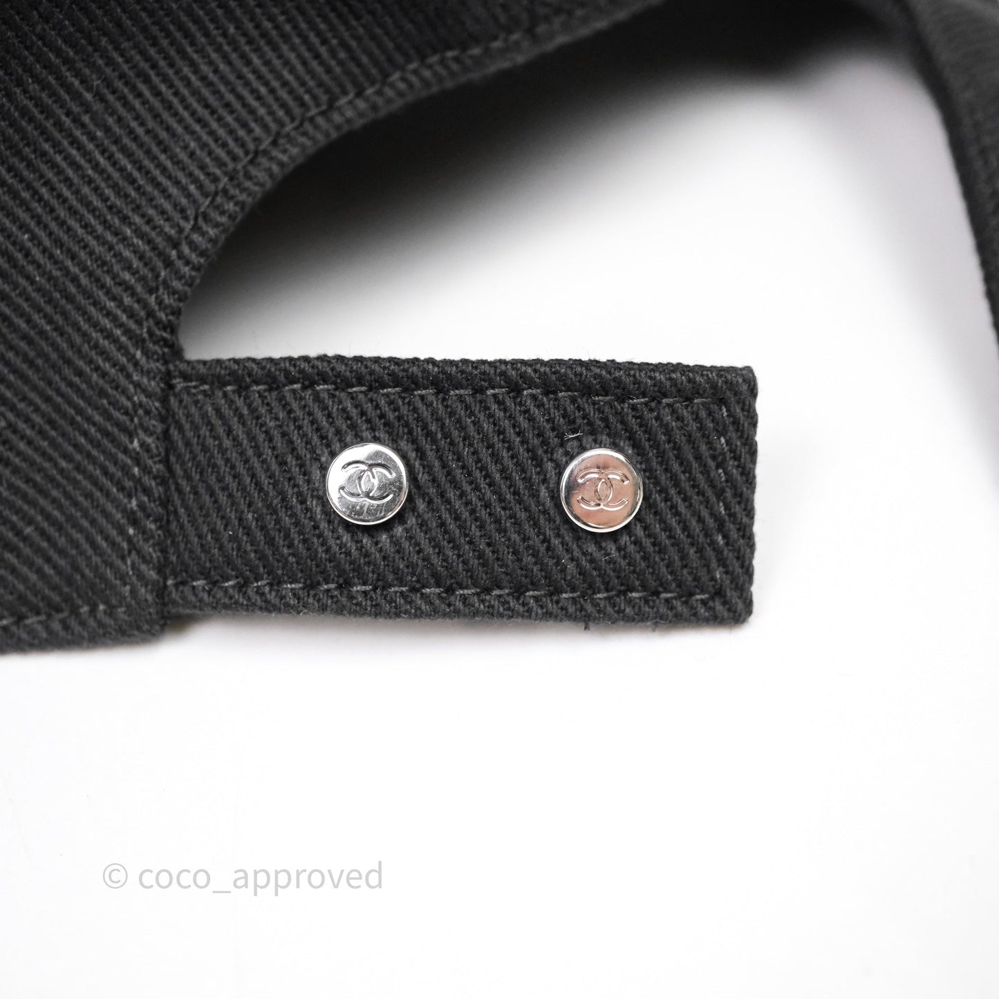 Chanel CC Baseball Cap Black
