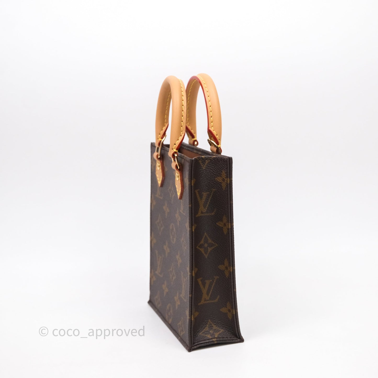 Louis Vuitton Petit Sac Plat Bag Monogram Canvas