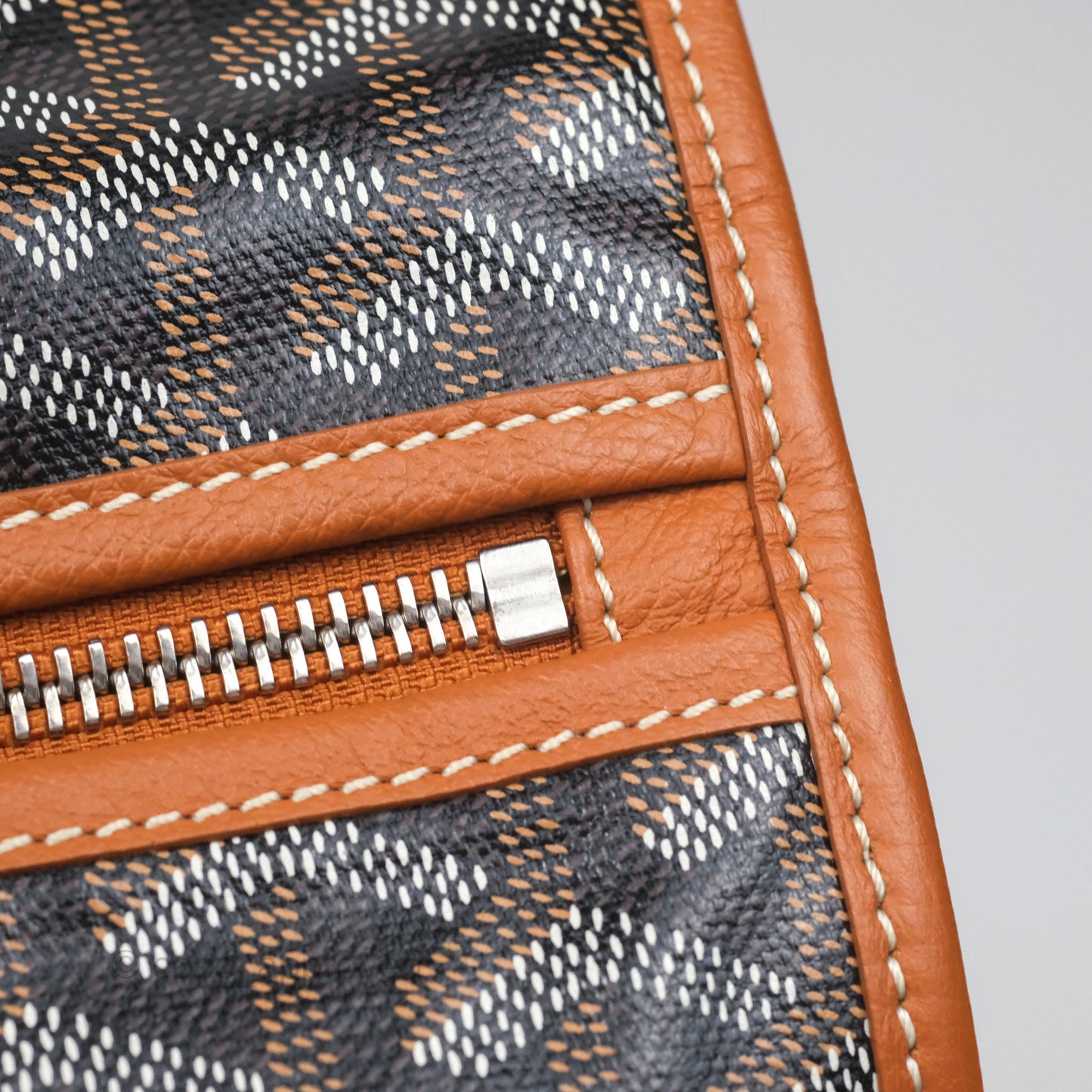 Goyard Saint Léger Backpack Black/ Tan