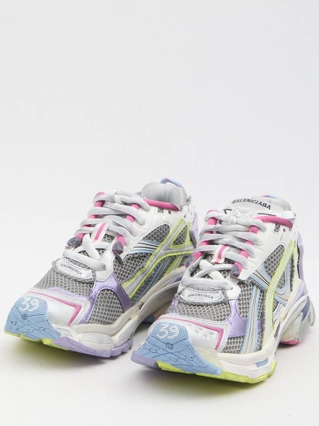 Luxury Balenciaga Runner mesh panel low-top sneakers