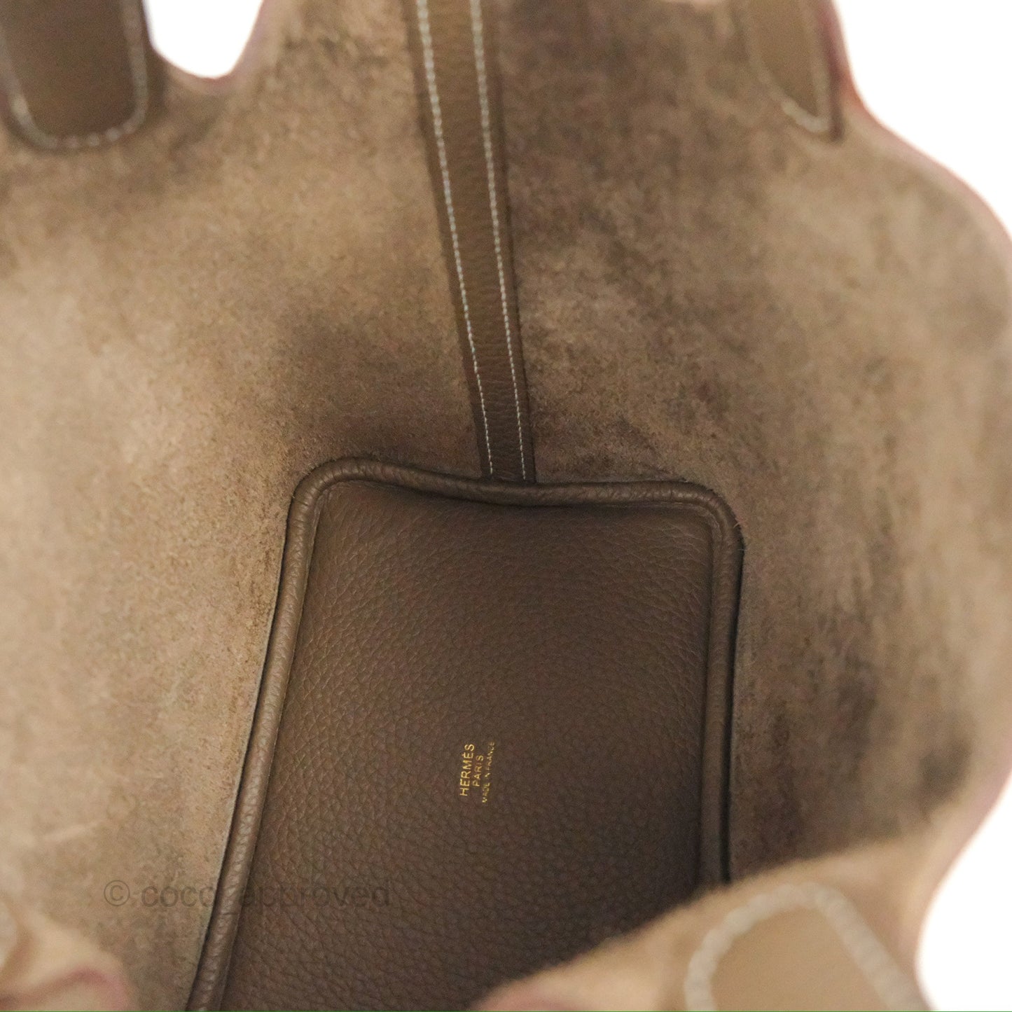 Hermès Picotin 18 Etoupe Clemence Gold Hardware