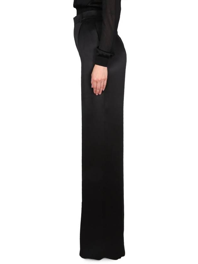 Luxury Saint Laurent 23 ss Satin Flare Pants 736713Y013G1000 B0020168885