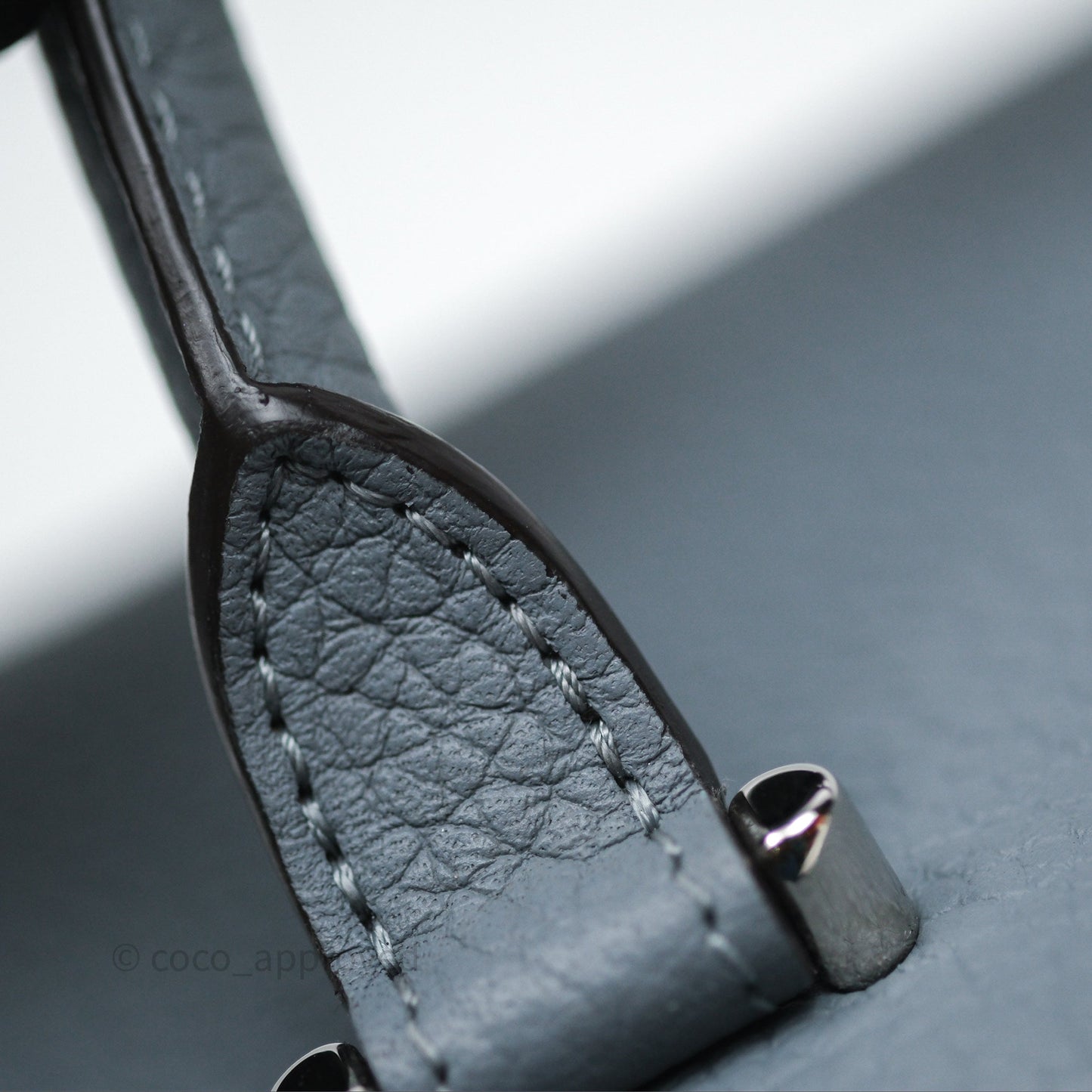 Delvaux Cool Box Nano Taurillon Soft Grained Calfskin Pacific Palladium Hardware