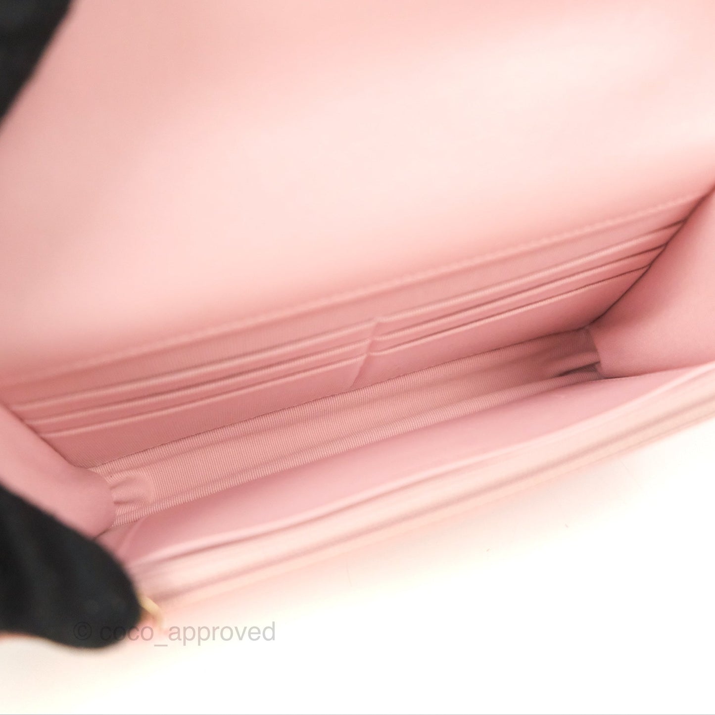 Chanel 19 Wallet on Chain WOC Light Pink Mixed Hardware