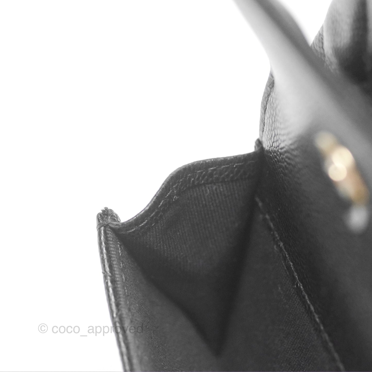 Chanel Classic Mini Backpack Black Caviar Gold Hardware