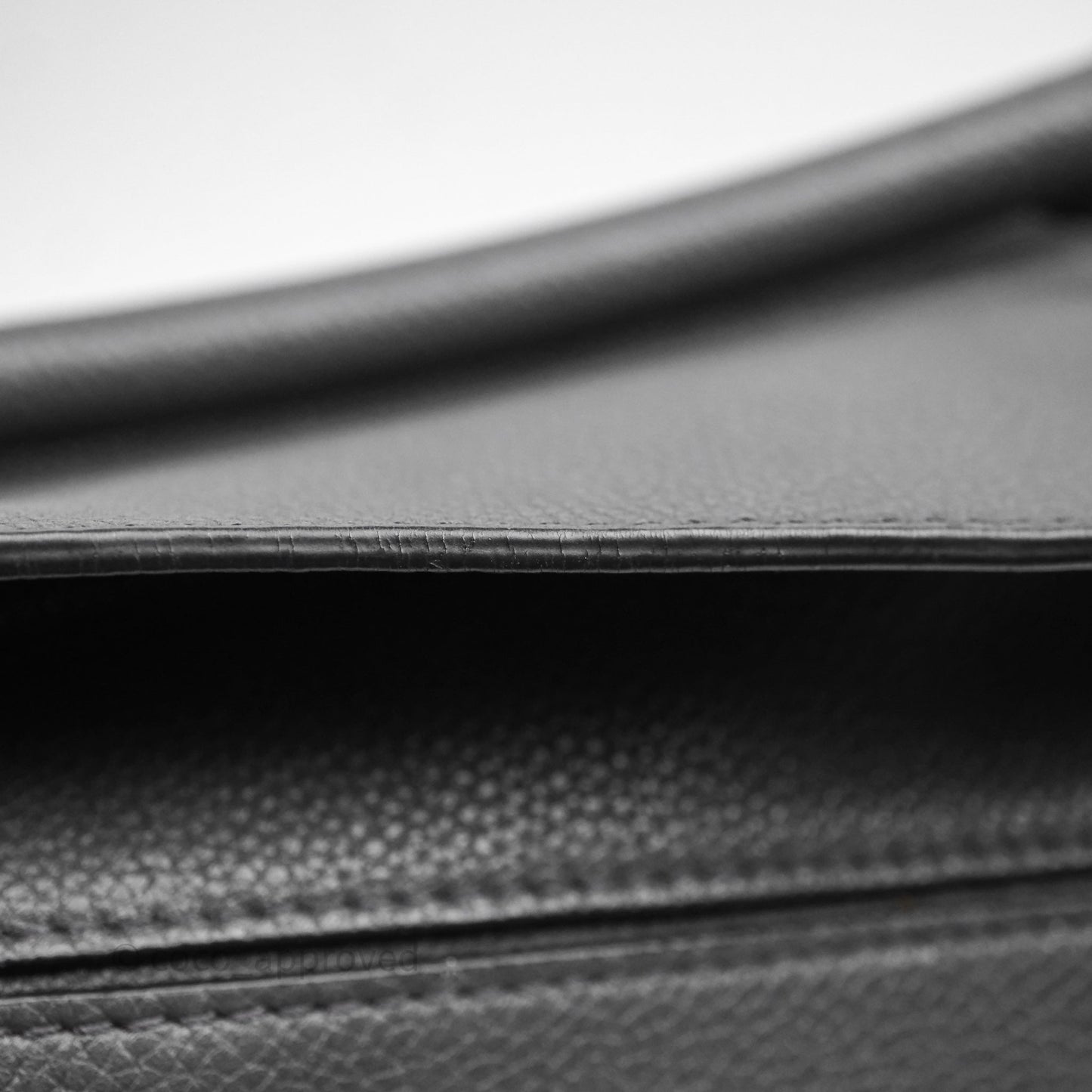 Loewe Small Puzzle Grey Calfskin Edge Bag