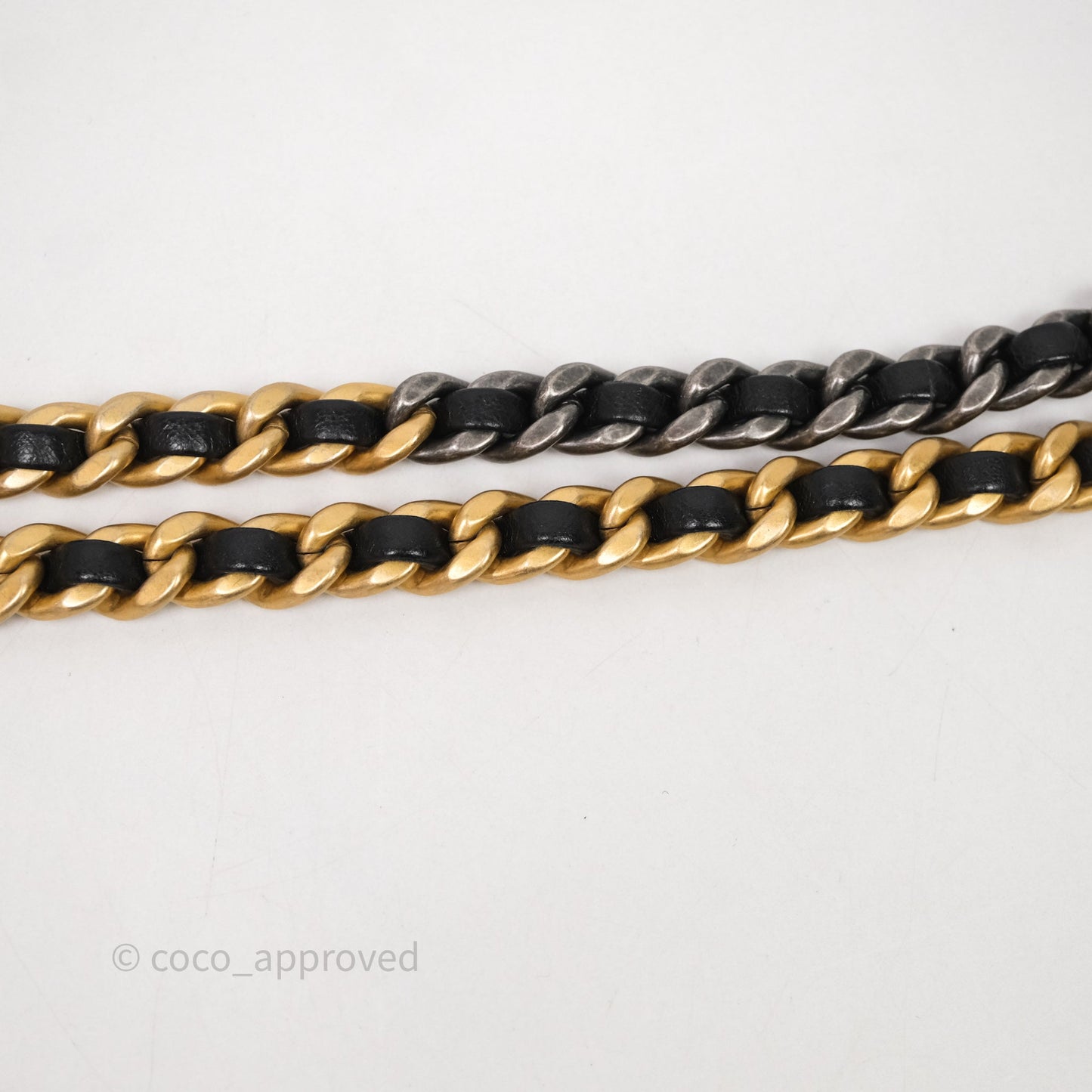 Chanel 19 Wallet on Chain WOC Black Mixed Hardware
