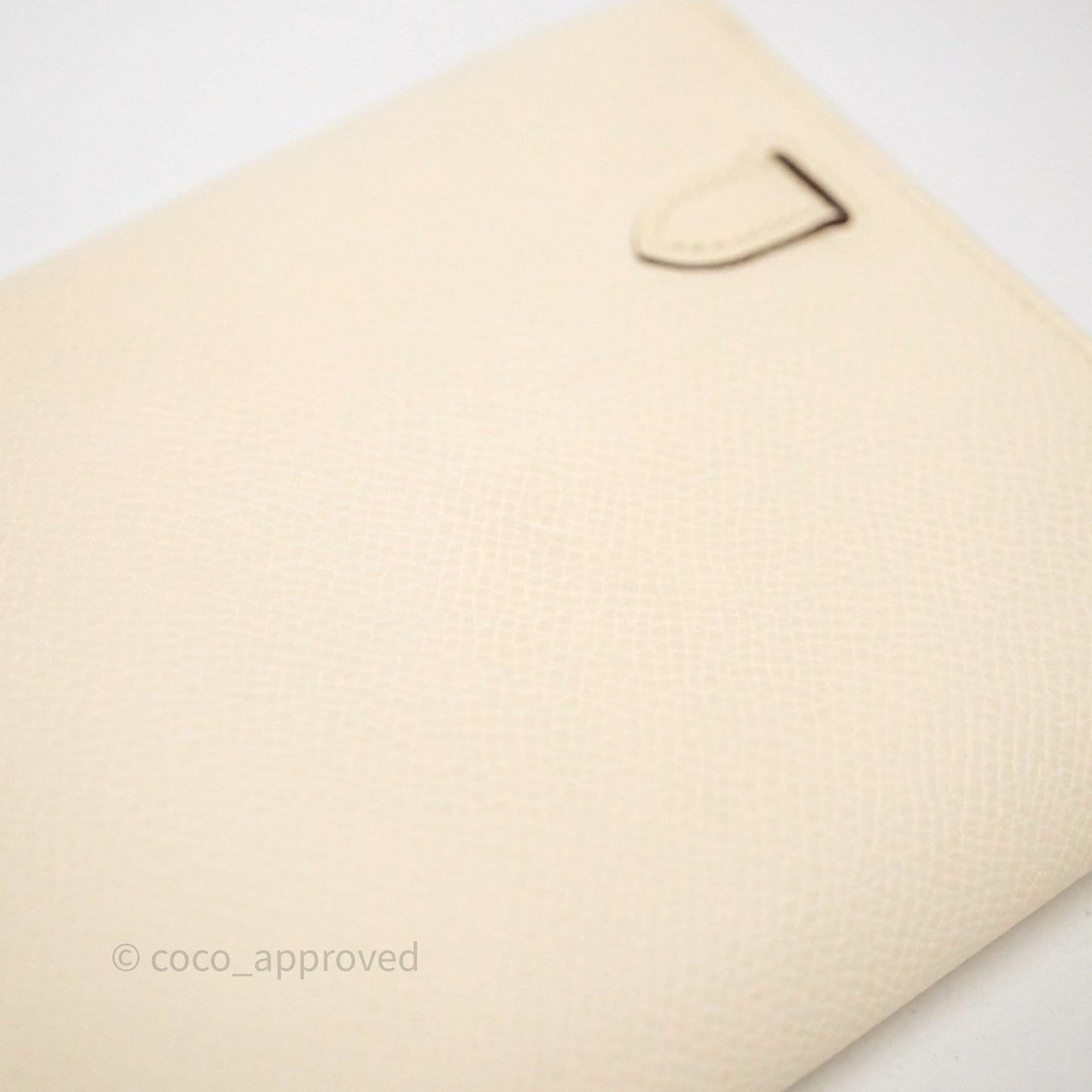 Hermès Kelly To Go Wallet Nata I2/ Jaune Poussin 1Z Epsom Gold Hardware