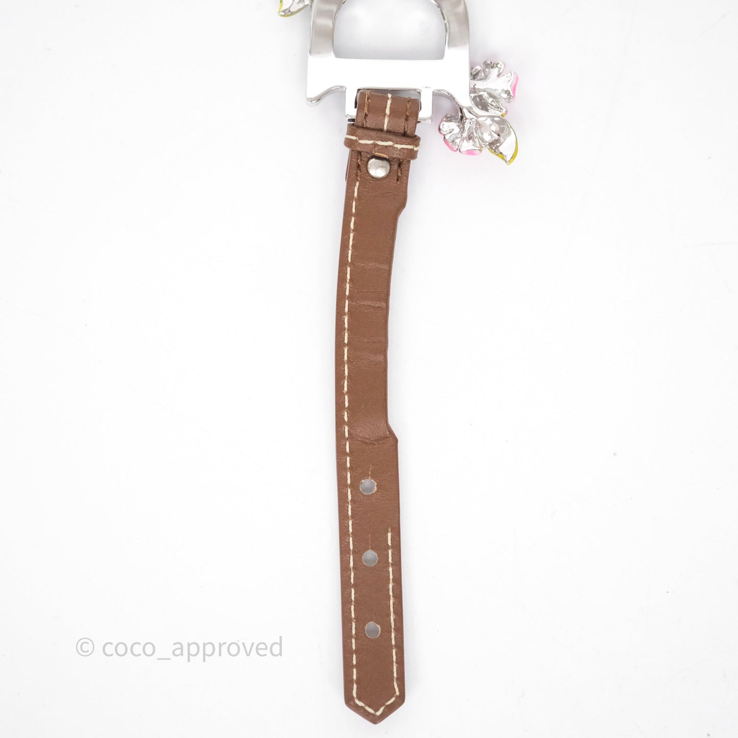 Christian Dior Flower Brown Bracelet