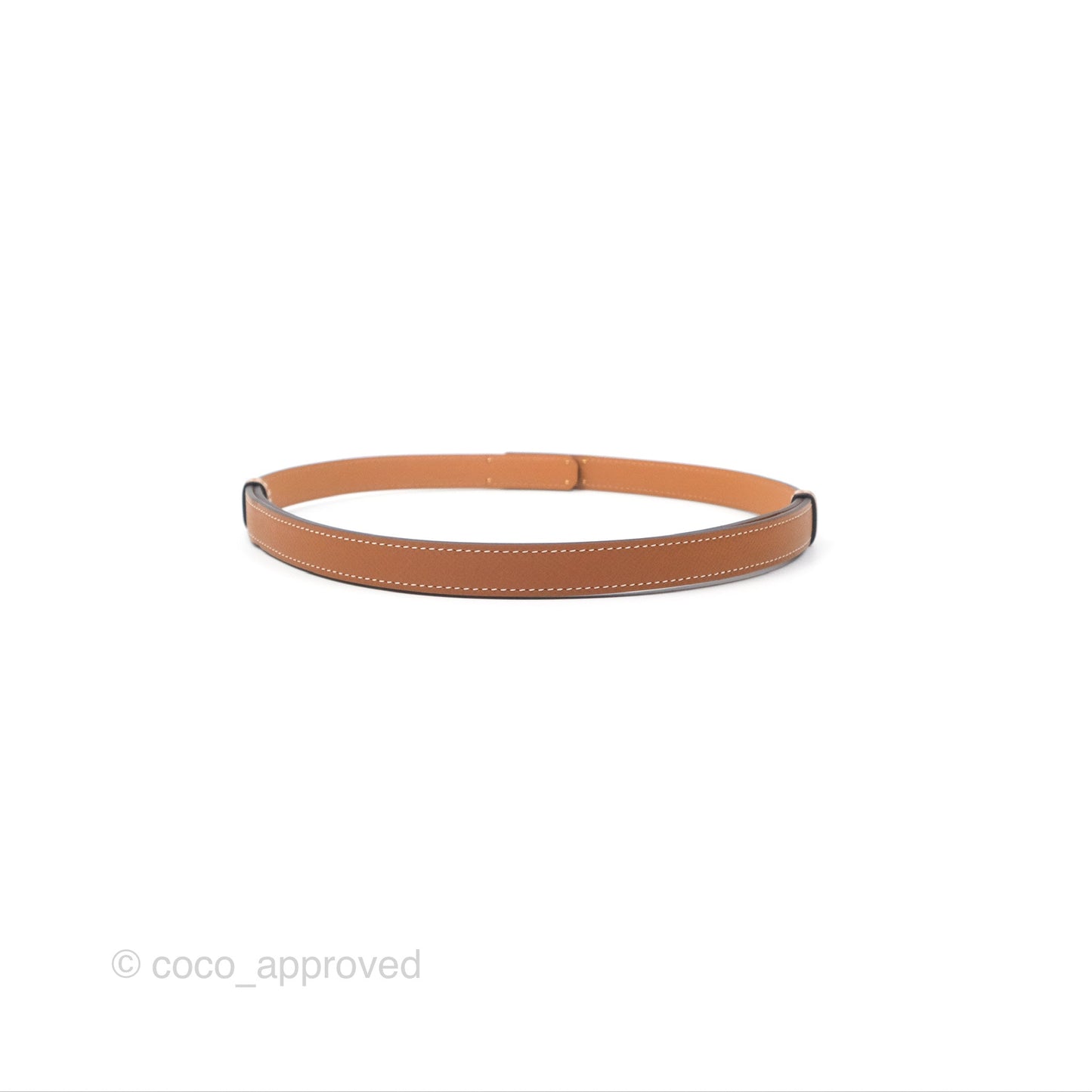 Hermès Kelly Buckle Belt 37 Gold Epsom Gold Hardware