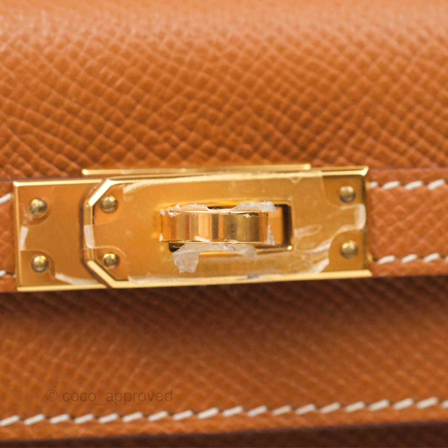 Hermès Kelly 25 Sellier Gold 37 Epsom Gold Hardware