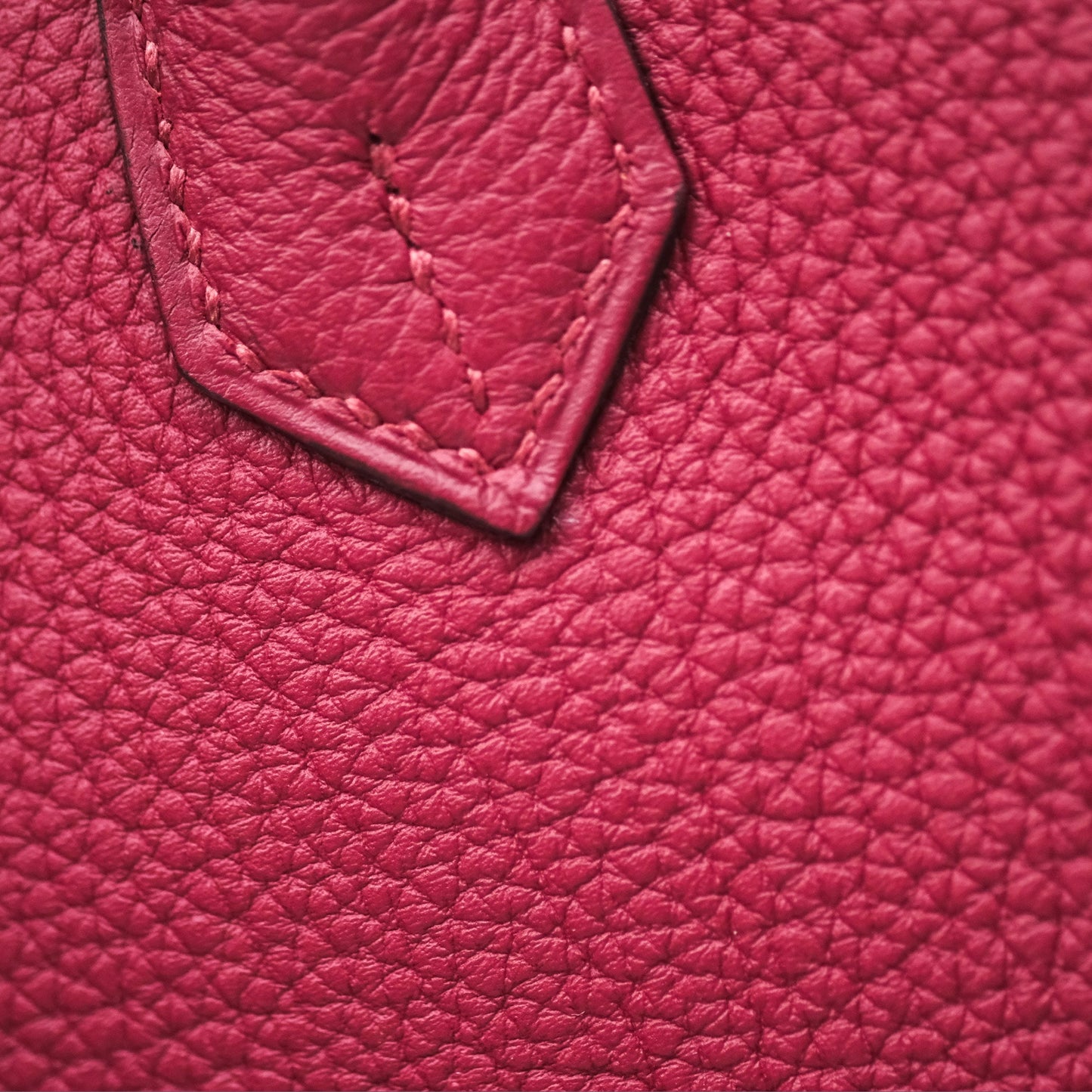 Hermès Birkin 25 Retourne Rouge Grenat K1 Togo Gold Hardware