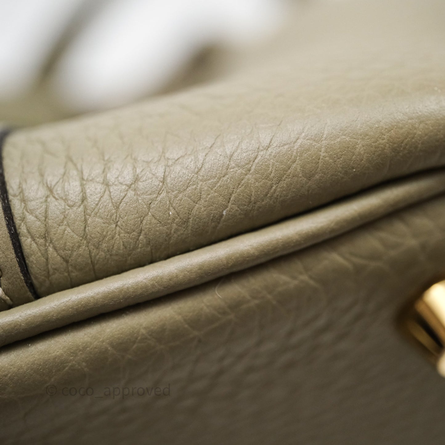 Hermès Picotin Lock 18 Q1 Sauge Clemence Gold Hardware