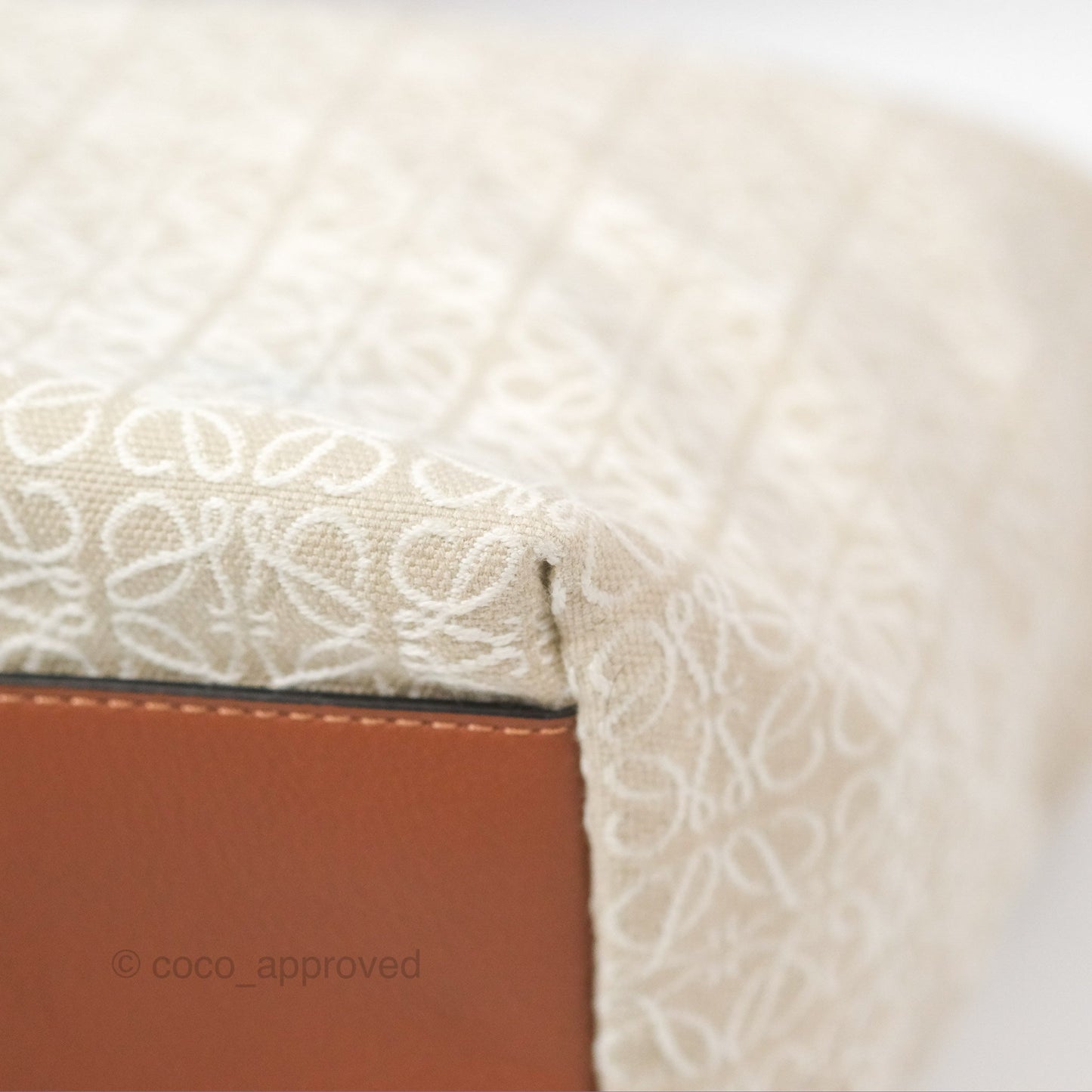 Loewe Cubi Anagram Jacquard Top Handle Bag