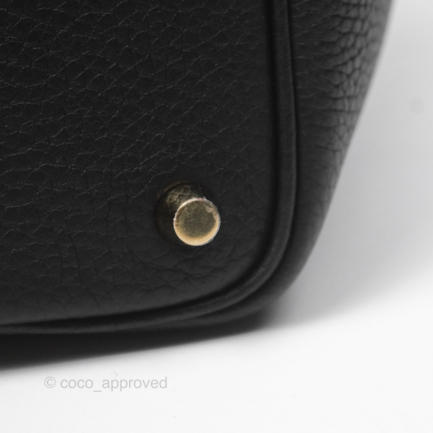 Hermès Picotin Lock 18 Noir 89 Taurillon Clemence Gold Hardware