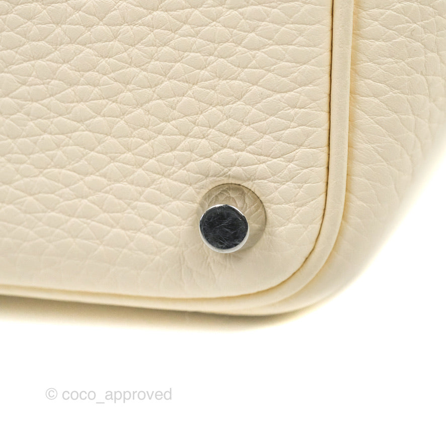 Hermès Picotin Lock 18 Nata Clemence Palladium Hardware