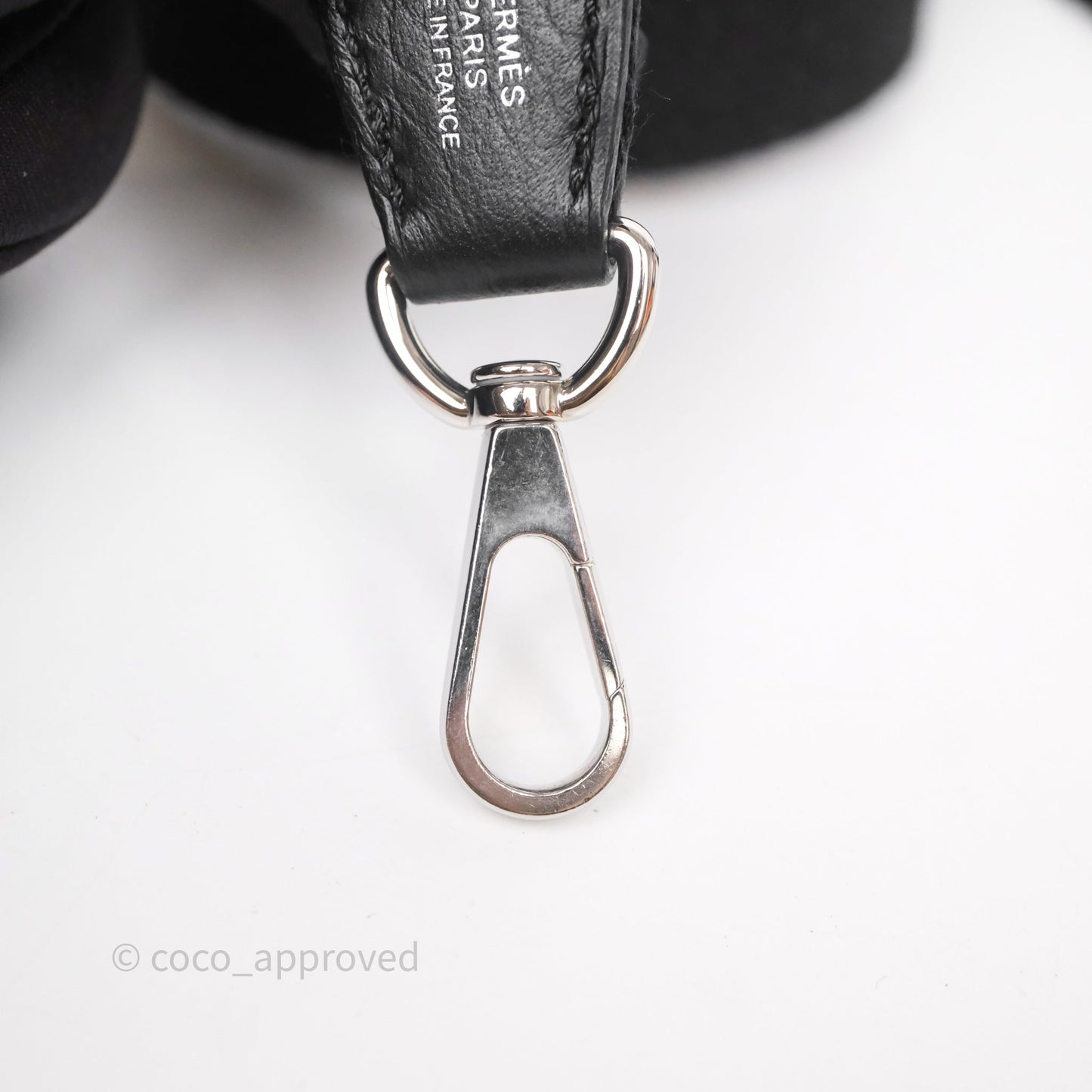 Hermès Mini Evelyne 16 Noir 89 Clemence Palladium Hardware