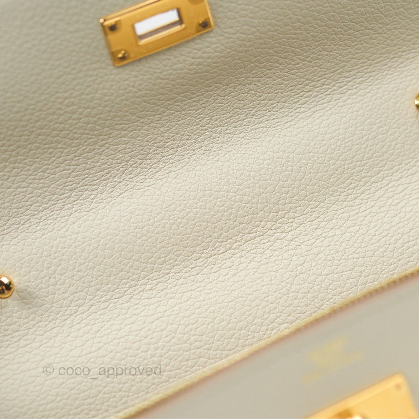 Hermès Kelly To Go Wallet Beton Evercolor Gold Hardware
