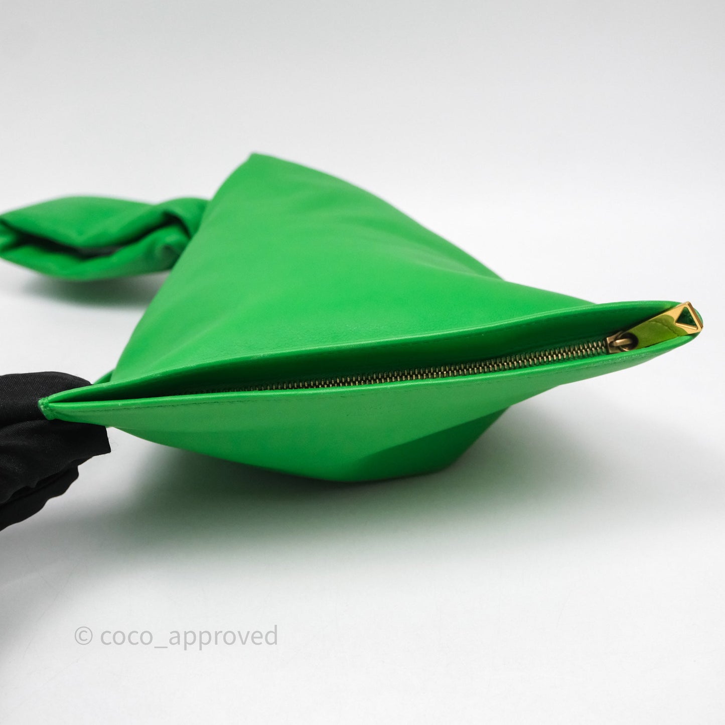 Bottega Veneta Mini Twist Knot Bag Green