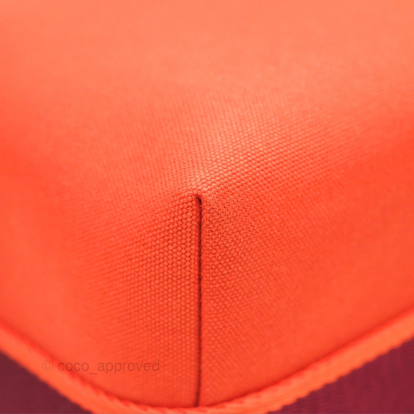 Hermès Small Bride-A-Brac Orange Feu Canvas