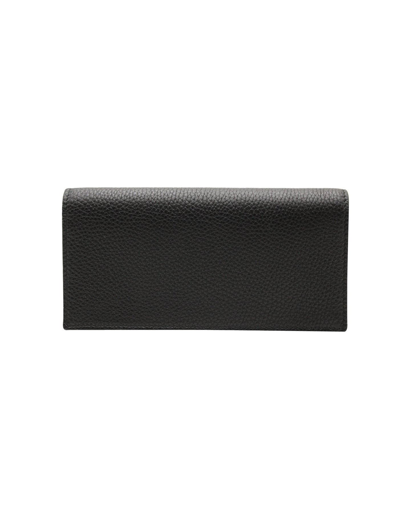 Luxury Gucci Trending 2025 Logo Long Wallet in Black Leather