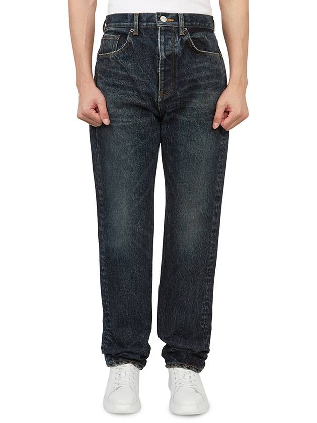 Luxury Balenciaga Men's Relaxed Jeans Navy