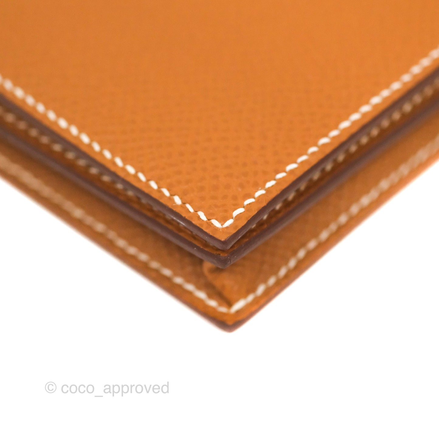Hermès Bearn Wallet Gold Epsom Gold Hardware