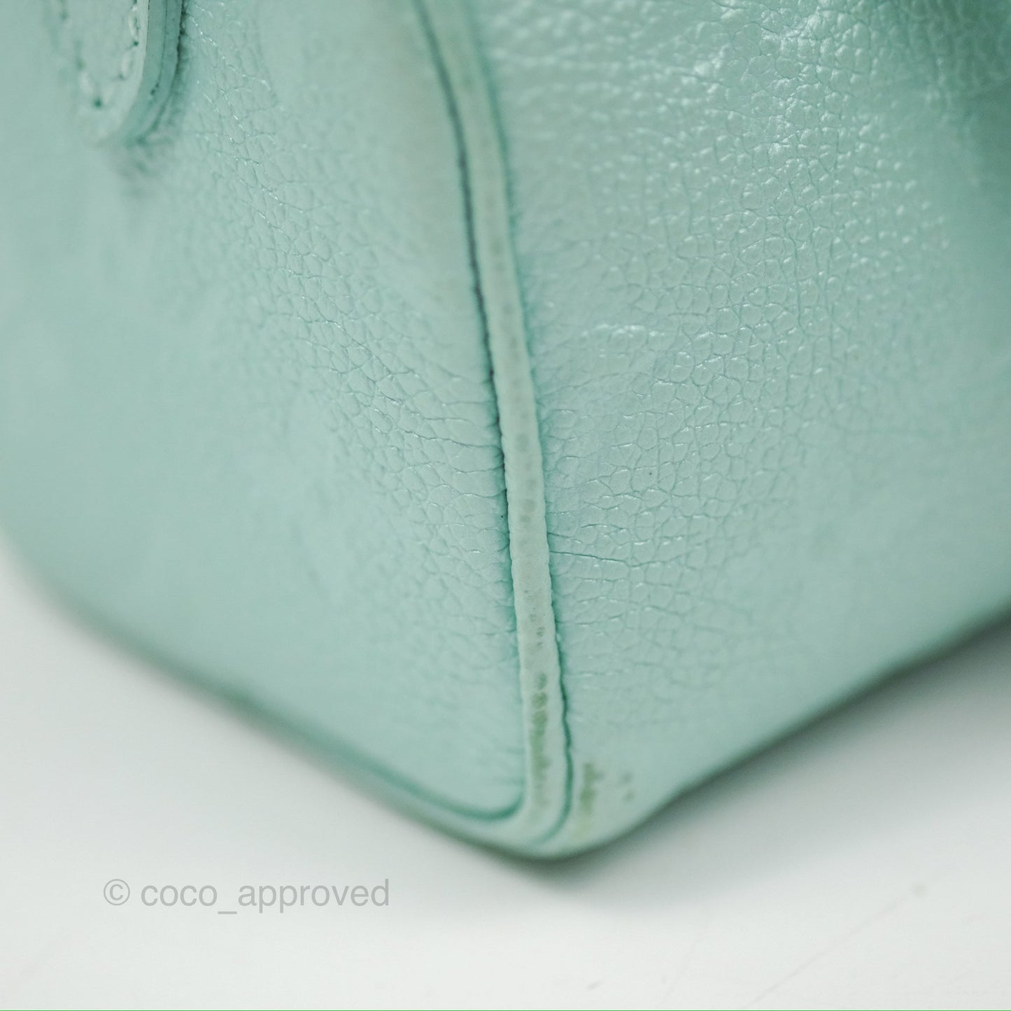 Louis Vuitton Nano Speedy Monogram Empreinte Pearly Lagoon Blue