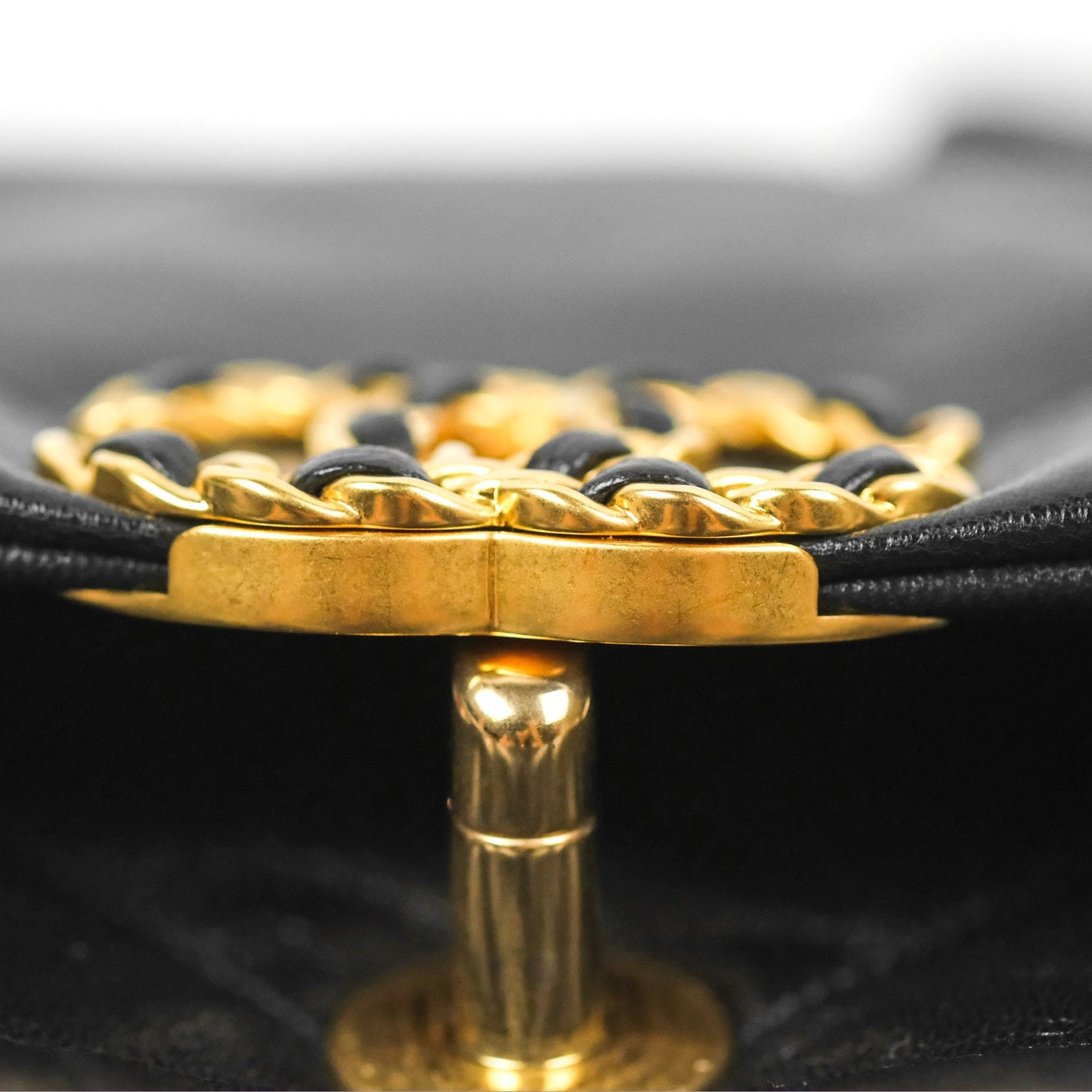 Chanel 19 Small Black Goatskin Mixed Hardware
