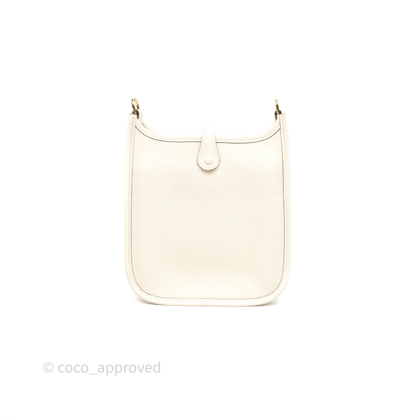 Hermès Mini Evelyne 16 Nata I2 Clemence Gold Hardware
